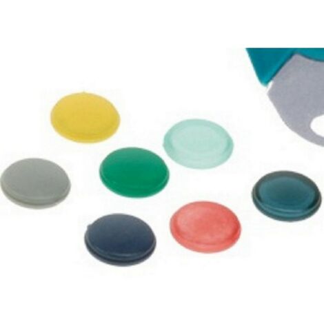 Noralsy - Lot de 8 pastilles couleur pour badge Campikey