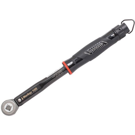 Norbar 130103 NorTorque® 100 Adjustable Dual Scale Ratchet Torque Wrench 1/2in Drive 20-100Nm NOR130103
