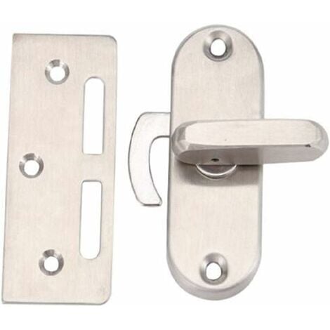 DOITOOL 1 Set Barn Door Lock Hooks Screen Door Latch Screen Door Lock Barn  Door Latches and Catches Screen Door Hook and Eye Latch Hook Latch Sliding