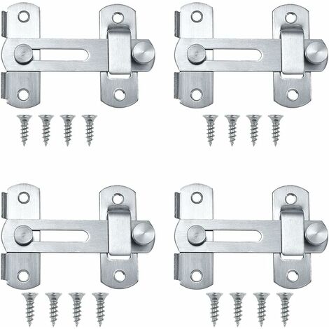 Password Hasp Locks, Cabinet Door Combination Lock, Barn Door Lock Latch  Silver