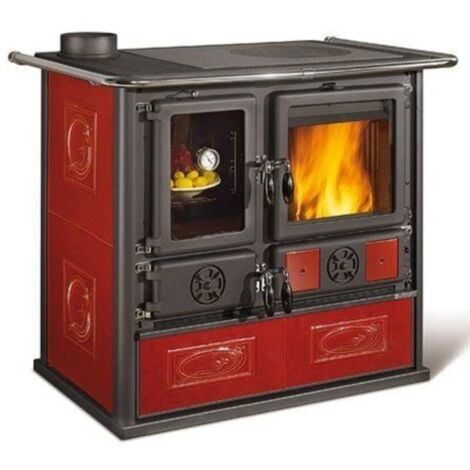 NORD Cucina Legna Nordica Rosa Sinistra Reverse Vst Liberty Bordeaux 701505