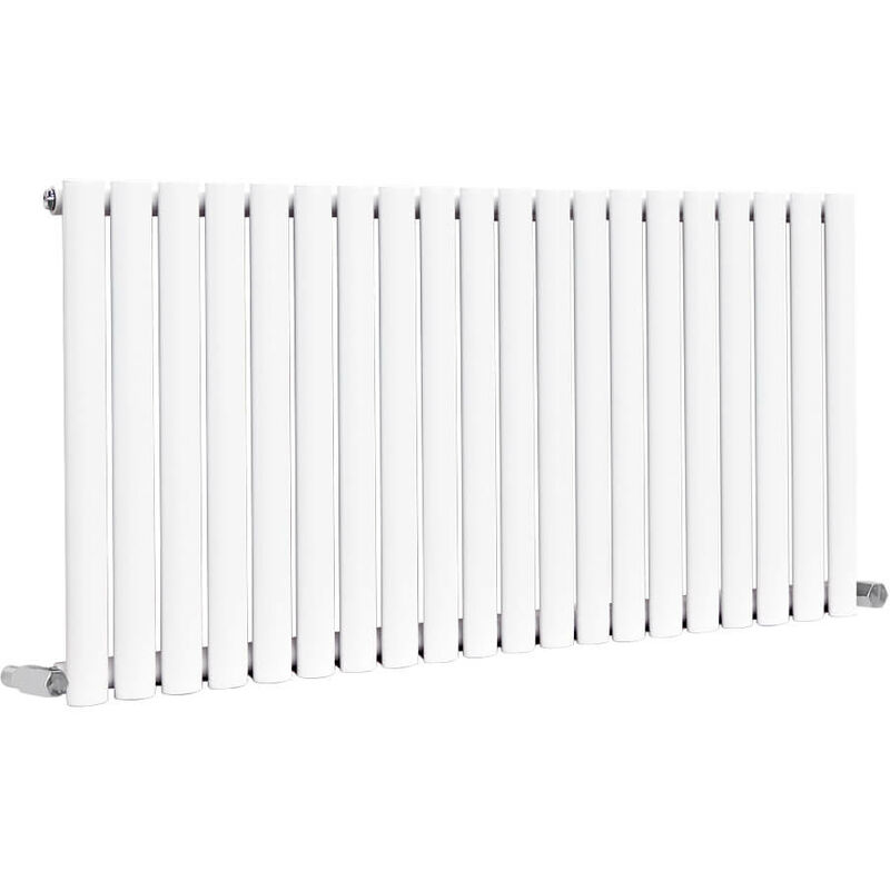 Image of Warmehaus - Oval Panel Radiator White&hellip;