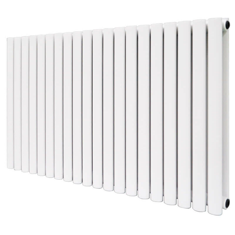 Image of Warmehaus - Oval Panel Radiator White&hellip;