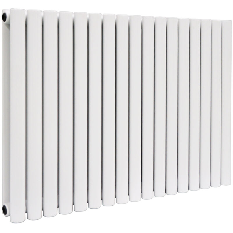 Image of Warmehaus - Oval Panel Radiator White&hellip;