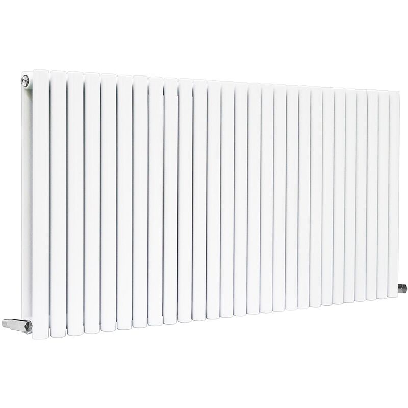 Image of Warmehaus - Oval Panel Radiator White&hellip;