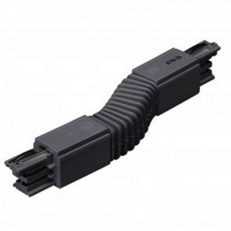 Nordic Aluminium global Trac XTS23-2 - Connettore flessibile globale NERO per binario in alluminio