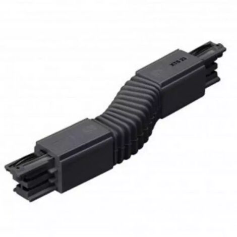 Nordic Aluminium XTS23-2 - Connecteur flexible NOIR pour rail 3 allumages
