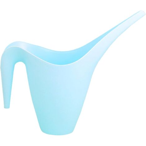 Nordic Blue Pflanzengießkanne, 1 l, 1 Gießkanne aus Kunststoff mit langem Hals zum Gießen von Blumen und Pflanzen, langlebig und leicht