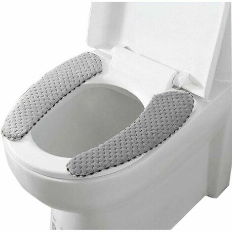 Housse de siège de toilette chaude d'hiver Closestool Mat Lavable