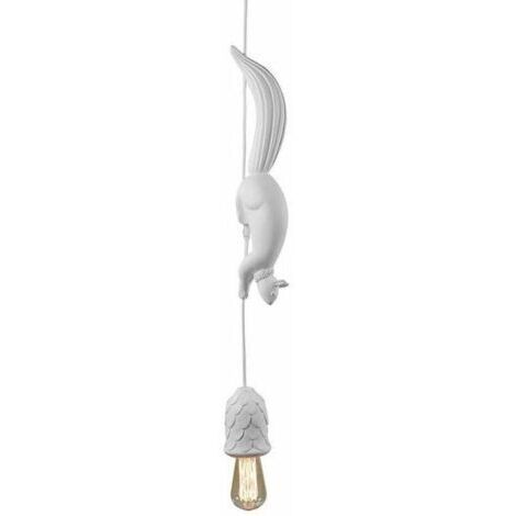Nordic écureuil résine pendentif LED moderne lampe suspendue lumière pour chambre enfants chambre décor de chambre d'enfants TRIMEC