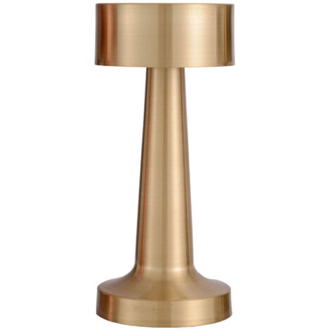 Nordic Luxury Bar Touch Metal Retro Desk Lamp, Dumbbell Shape, Creative Bedroom Headboard Decoration