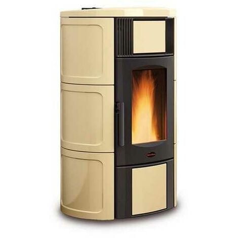 Nordica Extraflame Iside Poêle à Granulés 19 Kw Parchemin Mod.1274219
