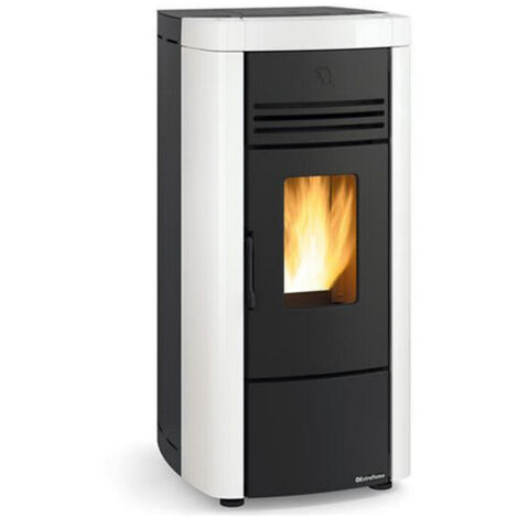 NORDICA Poêle à Granulés de Bois NORDICA ANGELAEVOBLANC