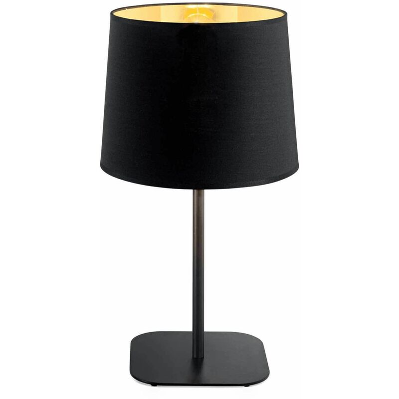 NORDIK black table lamp 1 bulb