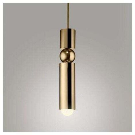 Nordischer goldener Acryl-Kronleuchter mit E27-LED-Fassung, moderne Pendelleuchte für Esszimmer, Küche, Schlafzimmer und Restaurant.