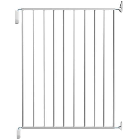 NORDLINGER Barrière métal Rick, pivotante, simple cadre, 67-73cm, hauteur 73cm