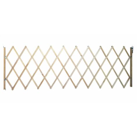 Nordlinger Barrière Stopmax, en bois brut, extensible à 230cm