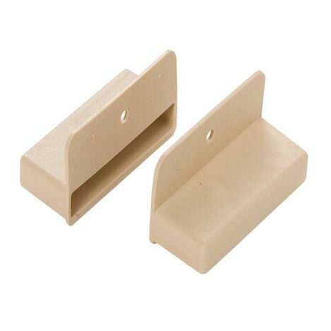 Nordlinger – Embouts en PVC pour latte de sommier – Lot de 2 – Dimensions 5.3 x 8 mm – Charge maximale 30 kg – Pour bois dur et teck