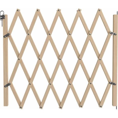 Barrière extensible pour animaux à pression en bois 0,65-1,04m -  Mr.Bricolage