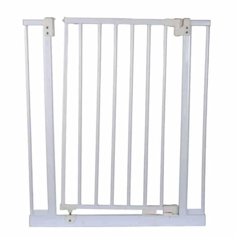 Nordlinger - Barrière animaux Ulya blanche hauteur 74cm et largeur 69 à 73cm