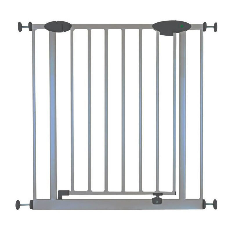 Barriere de sécurité Enfant sofia - 73 a 81 cm - Portillon - Gris Alu Nordlinger pro