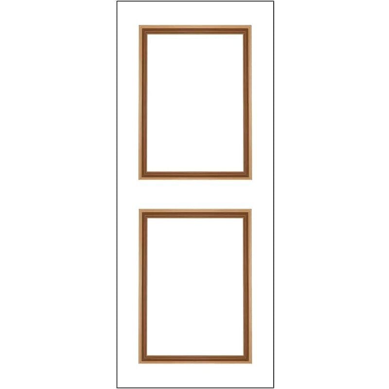 Nordlinger - pro Kit Moulures de porte - fsc 100% - Kit adapté aux portes de 83 cm.