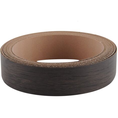 NORDLINGER PRO Nastro di canto melaminico rovere antracite scuro wengé 23 mm x 5 ml