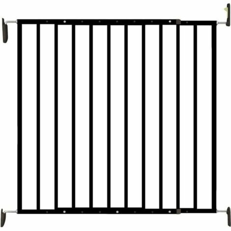 NORDLINGER PRO Puerta infantil de diseño en negro Lea