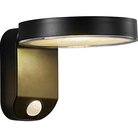 Nordlux 2118141003 Rica Solar-Außenwandleuchte LED 5 W Schwarz