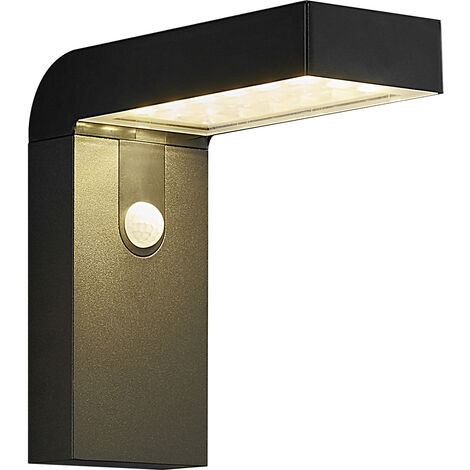 Nordlux 2118231003 Alya Solar-Außenwandleuchte    LED  5 W Schwarz