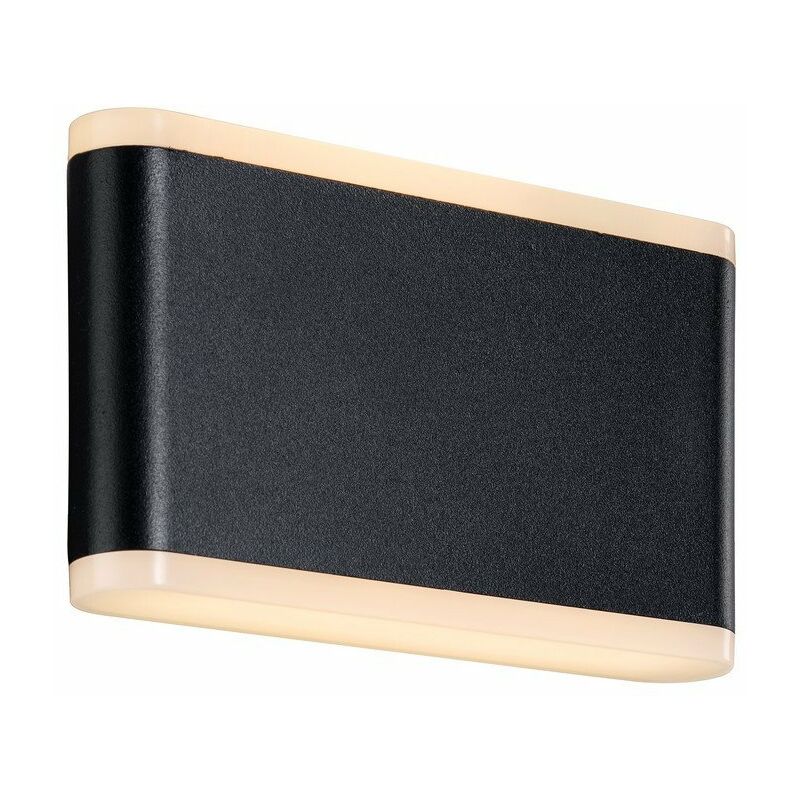 Image of Akron 17cm led Outdoor Up Down Wall Lamp Black, IP54, 3000K - Nordlux