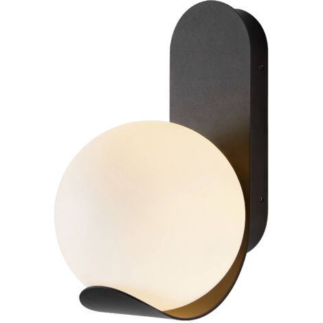 Nordlux – Applique extérieure E27 2418271003 – Design moderne – IP44 – Plastique et métal – Hauteur 305mm – Largeur 180mm – Ampoule non incluse - V832613