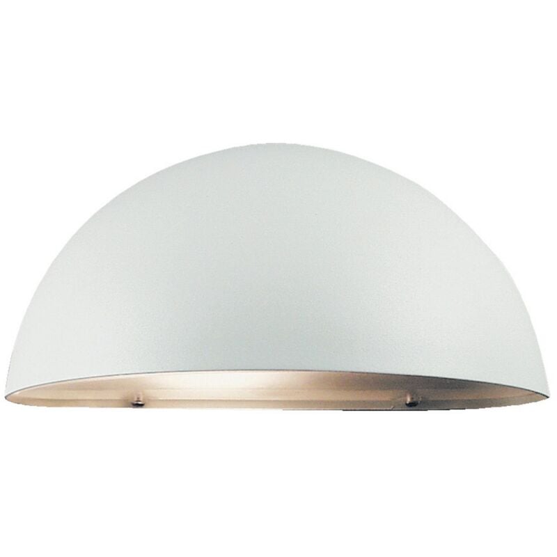 Applique murale scorpius Métal Blanc, H.10 - IP33 - E14 / Nordlux Extérieur