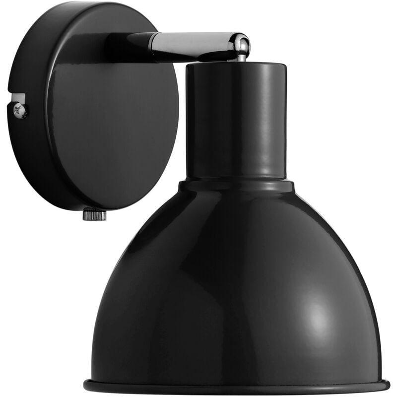 Applique murale pop, Métal, Couleur Noir, E27, H.20, IP20 / Nordlux Intérieur