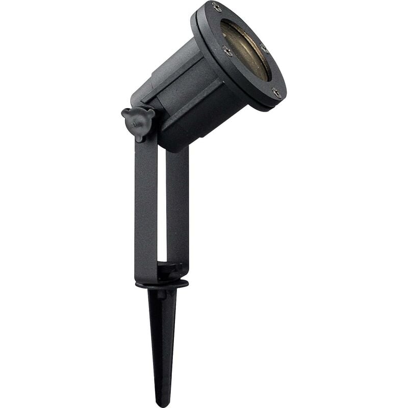 Nordlux 20789903 Spotlight Projecteur de jardin LED, Ampoule halogène GU10 35 W noir C387401