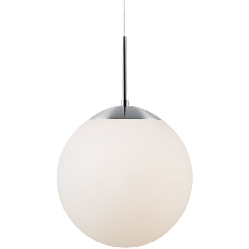 Nordlux - Suspension cafe 15 Verrerie Opale, H.29 - IP20 - E27 / Intérieur