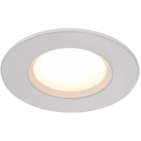 Nordlux LED Einbaustrahler Dorado 2700K IP65 Dimmbar Weiß 49430101