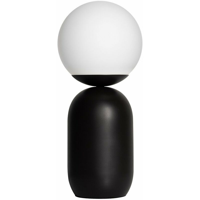 Notti Lampada da tavolo Globe nera, E14 - Nordlux