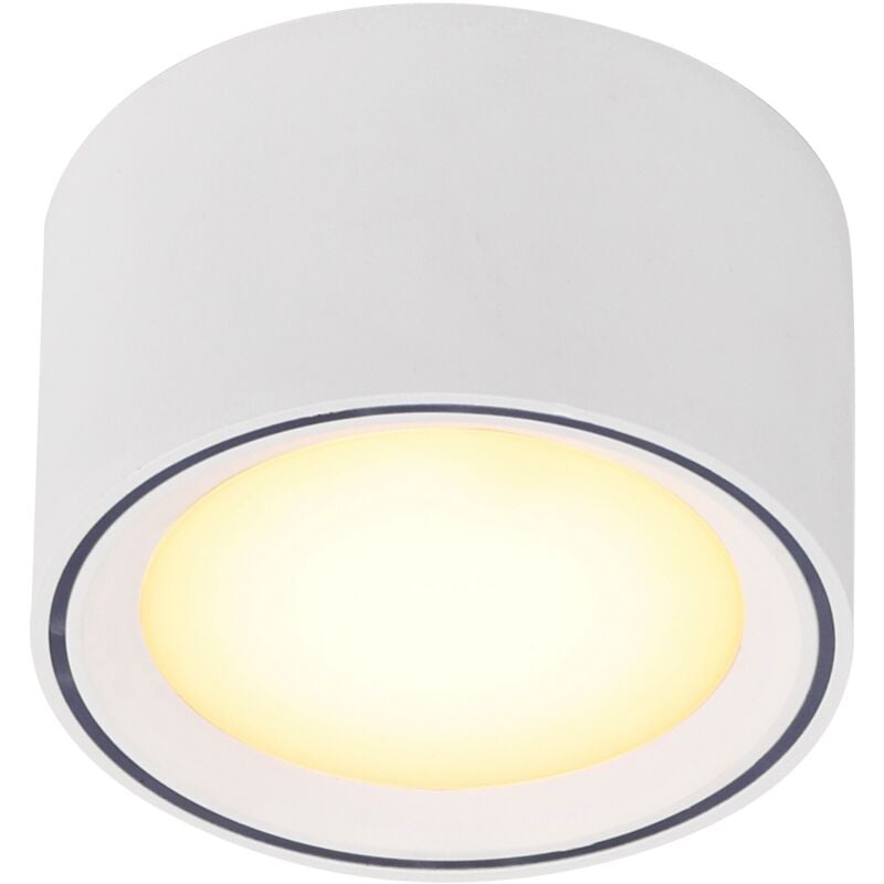Surface spot fallon Métal Blanc, H.6 - IP20 - led Module / Nordlux Intérieur