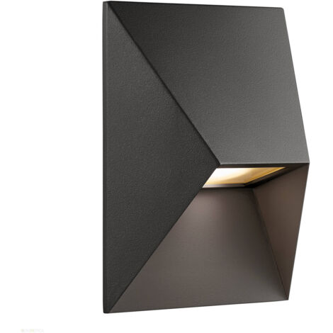 Nordlux Pontio Aplique Abajo Exterior Negro IP54 GU10