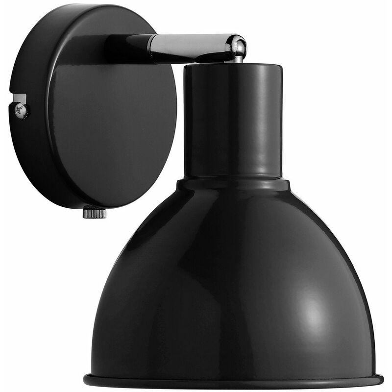 Pop Lampada da parete a cupola nera, E27 - Nordlux...