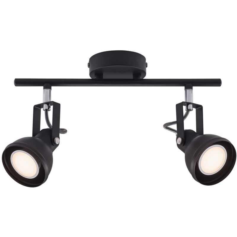 Spoterie aslak 2-Spot Métal Blanc, H.20 - IP20 - GU10 / Nordlux Intérieur