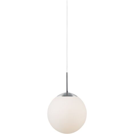 Nordlux – Suspension en verre opale H.29 – Culot E27 – Indice de protection IP20 – Éclairage décoratif pour cuisine et couloir