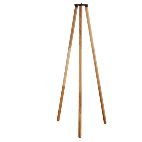 Nordlux trípode Caldera de madera natural 103cm