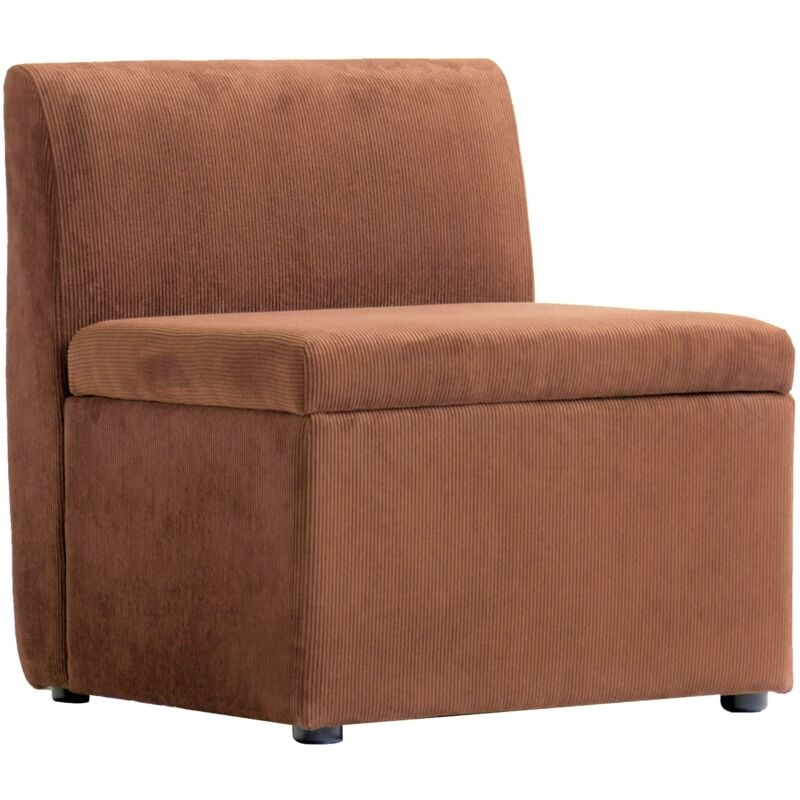 Nordlys - Canapé modulable 1 place avec Rangement