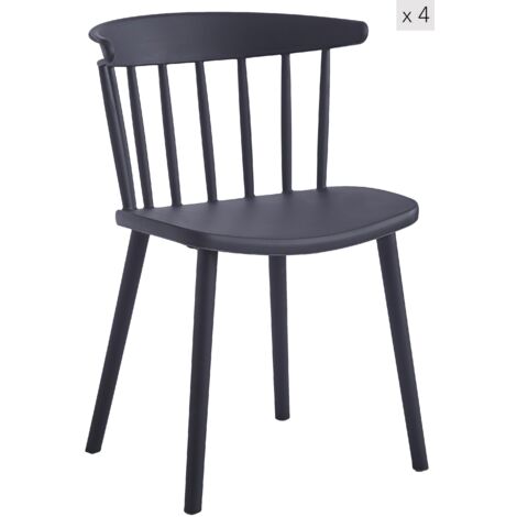 Nordlys - Lot de 4 Chaises Interieur Exterieur