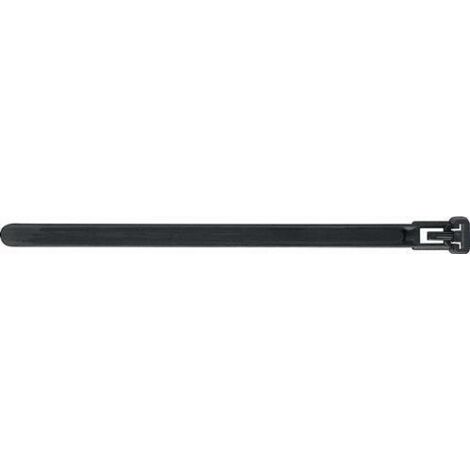 Nordwest Kabelbinder L.200mm B.7,6mm PA 6.6 schwarz 100St./Btl.