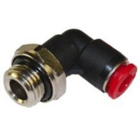 Norgren Raccordo angolato orientabile C02471038 Filetto esterno: 3/8 Ø tubo: 10 mm 1 pz.