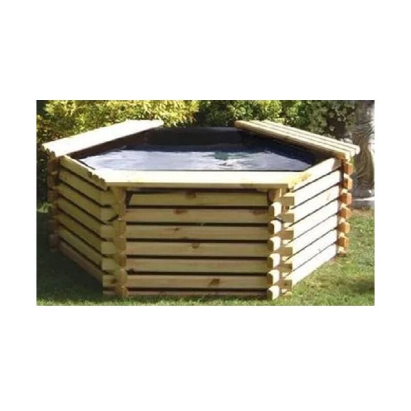 175 Gallon Pool - Timber - L167 x W167 x H62 cm