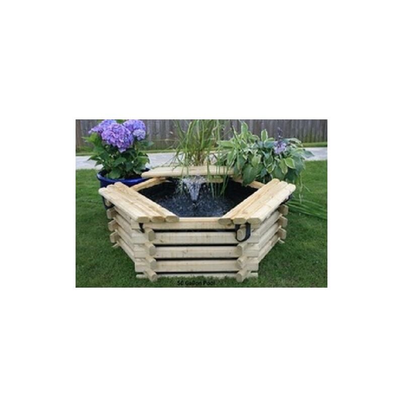 50 Gallon Pool - Timber - W122 x H41 cm